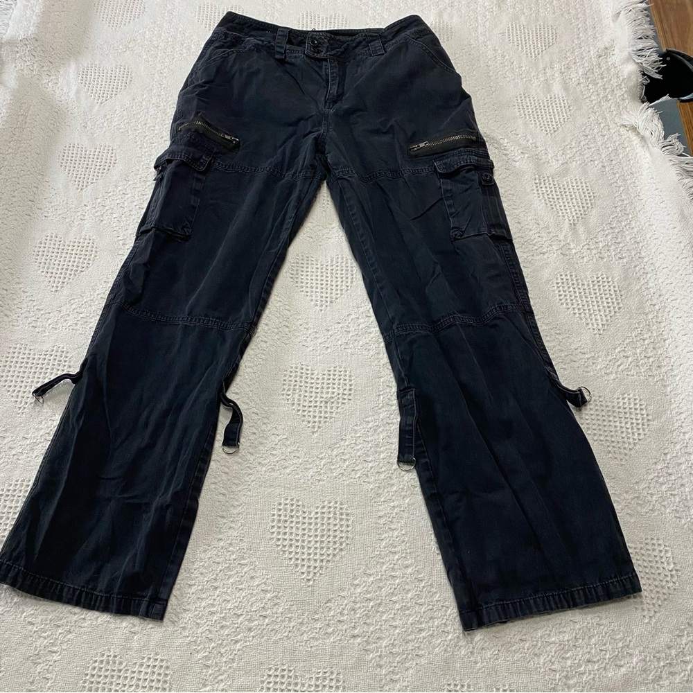 Y2K Style Cargo Pants (M)